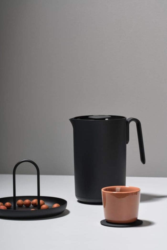 Serviertablett, 21.9 cm Schwarz