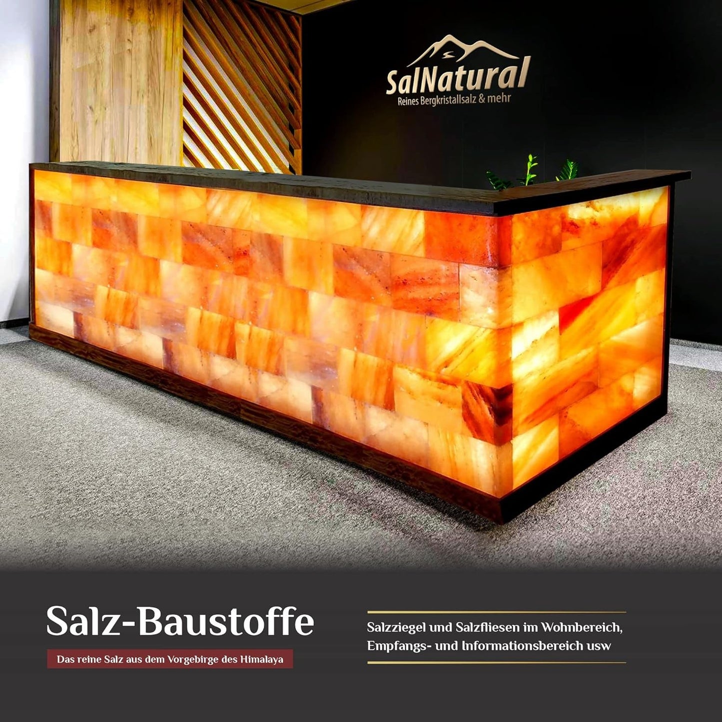 20 Stück Salzfliesen für Sauna & Salzgrotten, 20