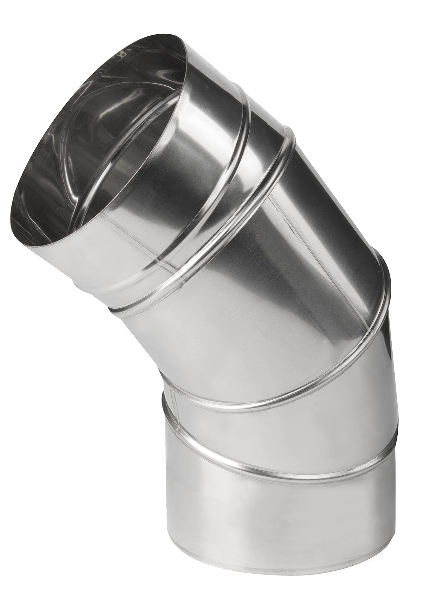 Ofenrohr-Bogen 0-90° Verstellbar, DN 120 mm Bogen 0-90° Verstellbar