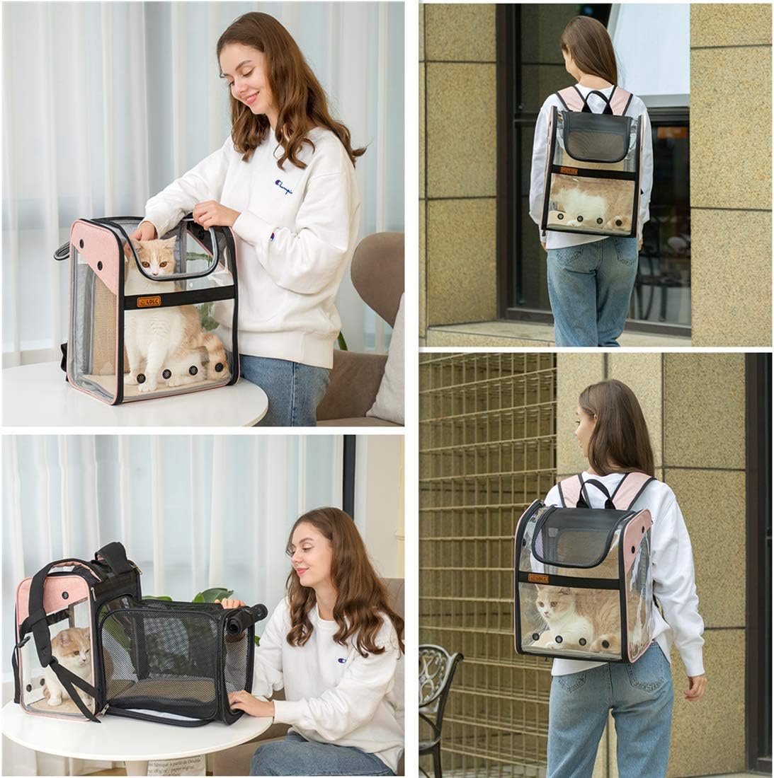Tragbarer Haustier-Rucksack