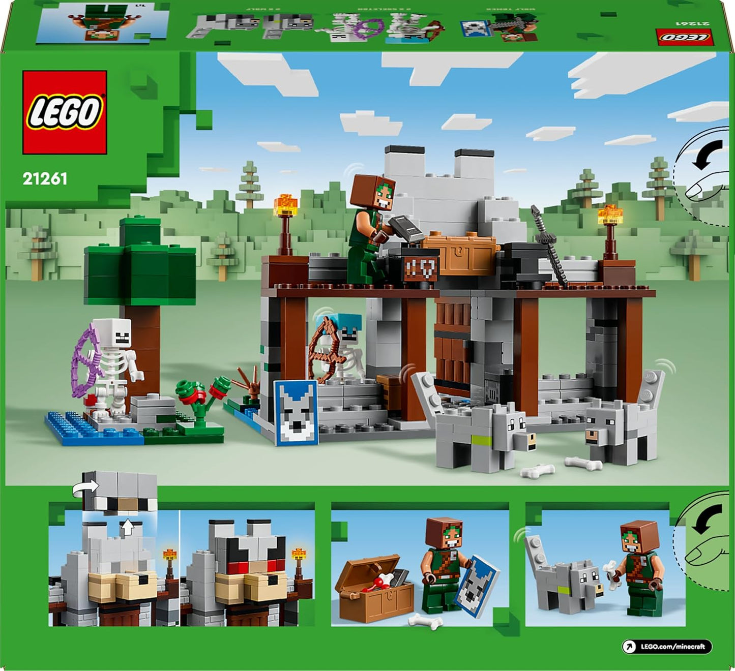 Minecraft Wolfsfestung