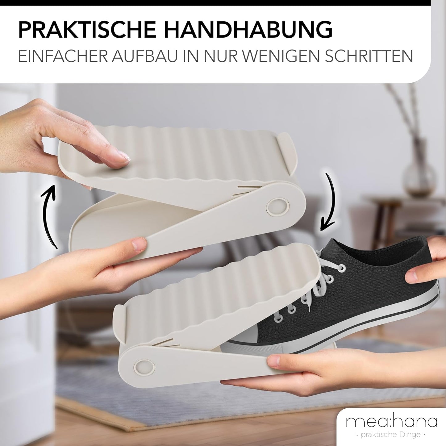8er-Set Schuhstapler, Petrol