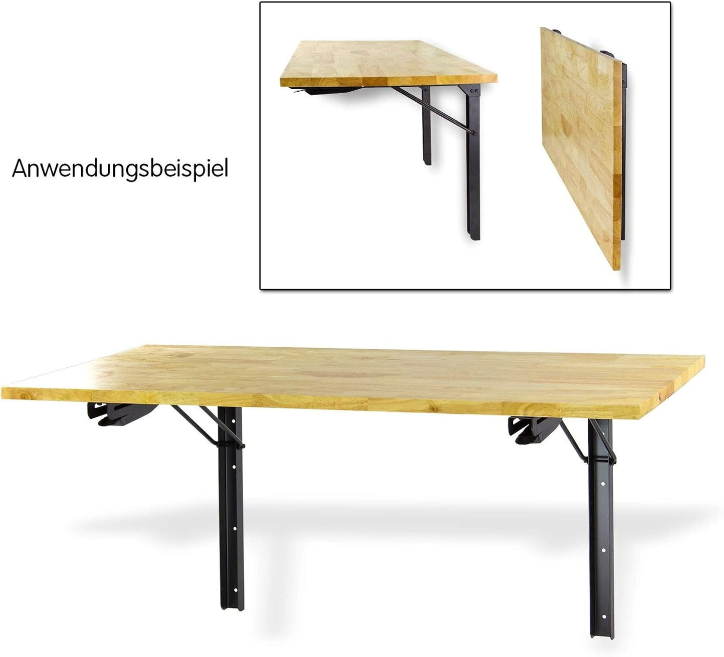 Wandkonsole Klappbar 2er Set