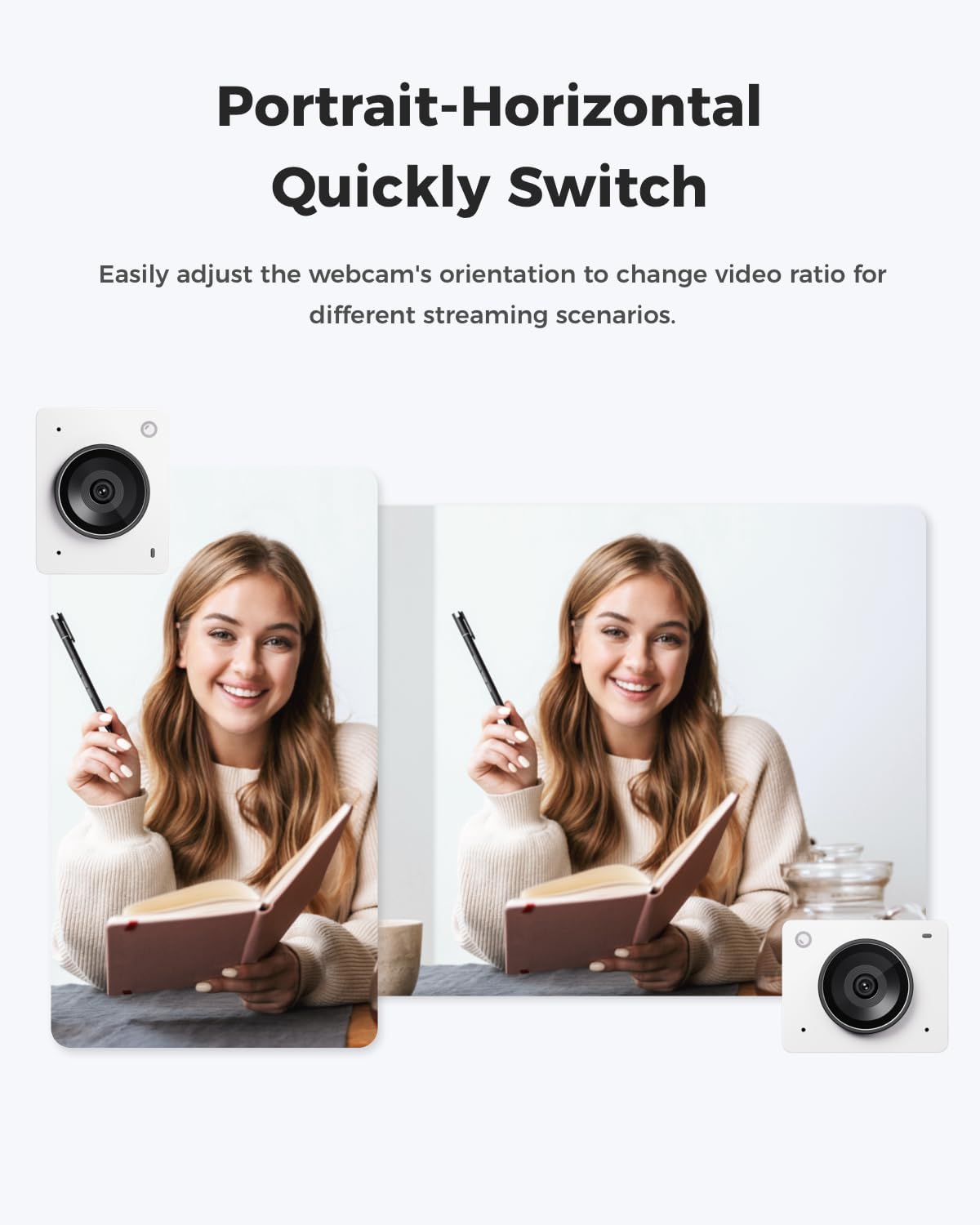 Webcam MEET 2, Cloud White