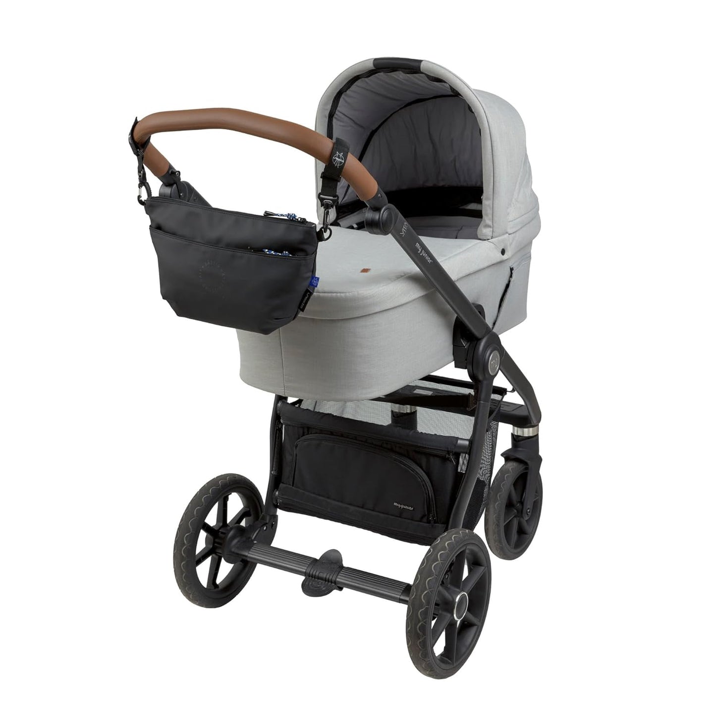 Kinderwagenorganizer Umhängetasche, Black