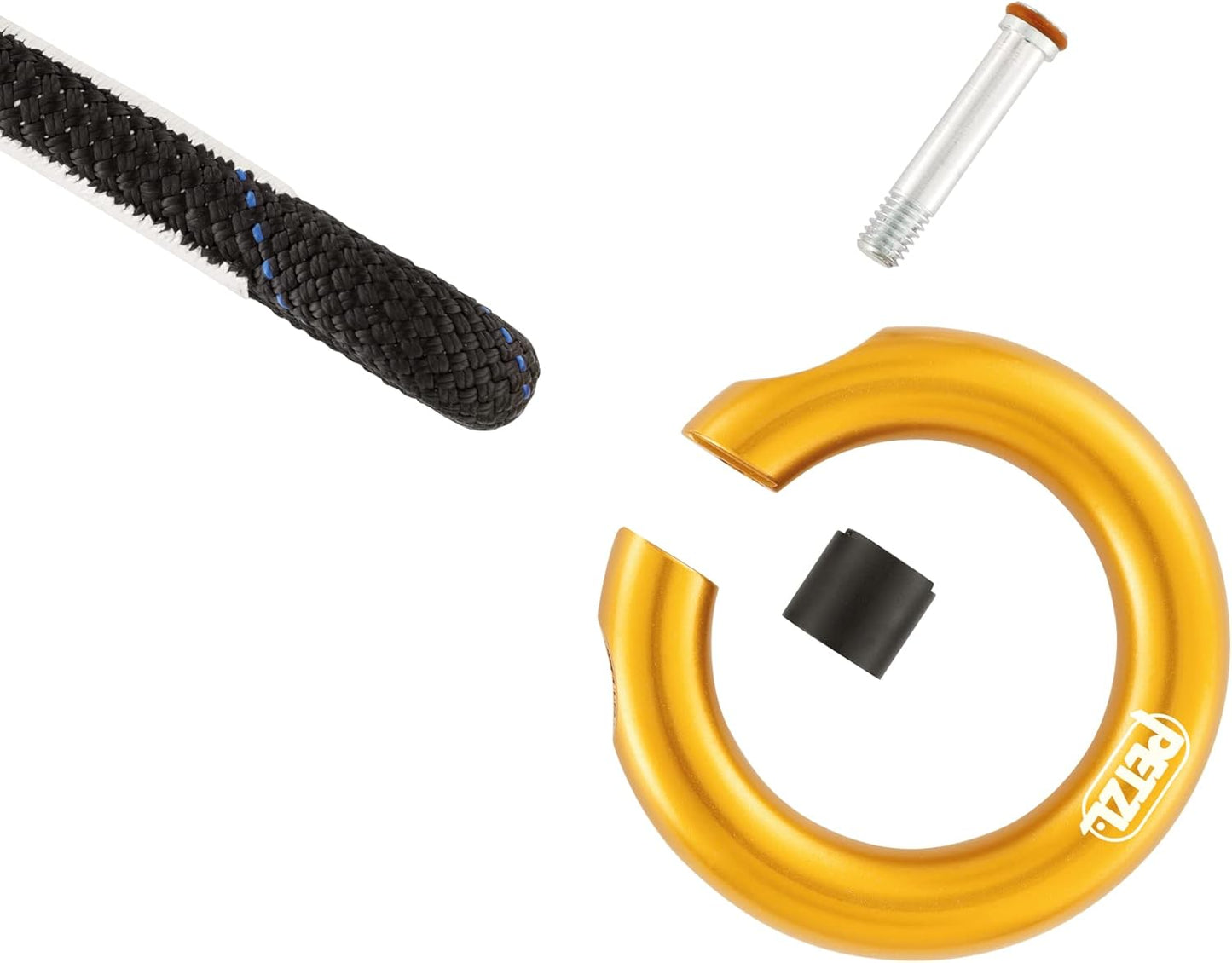 P28 Ring Open, gelb, Gelb