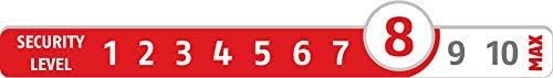 Diskus-Hangschloss 82344 26WY/80, 80mm / mit Sicherungskarte
