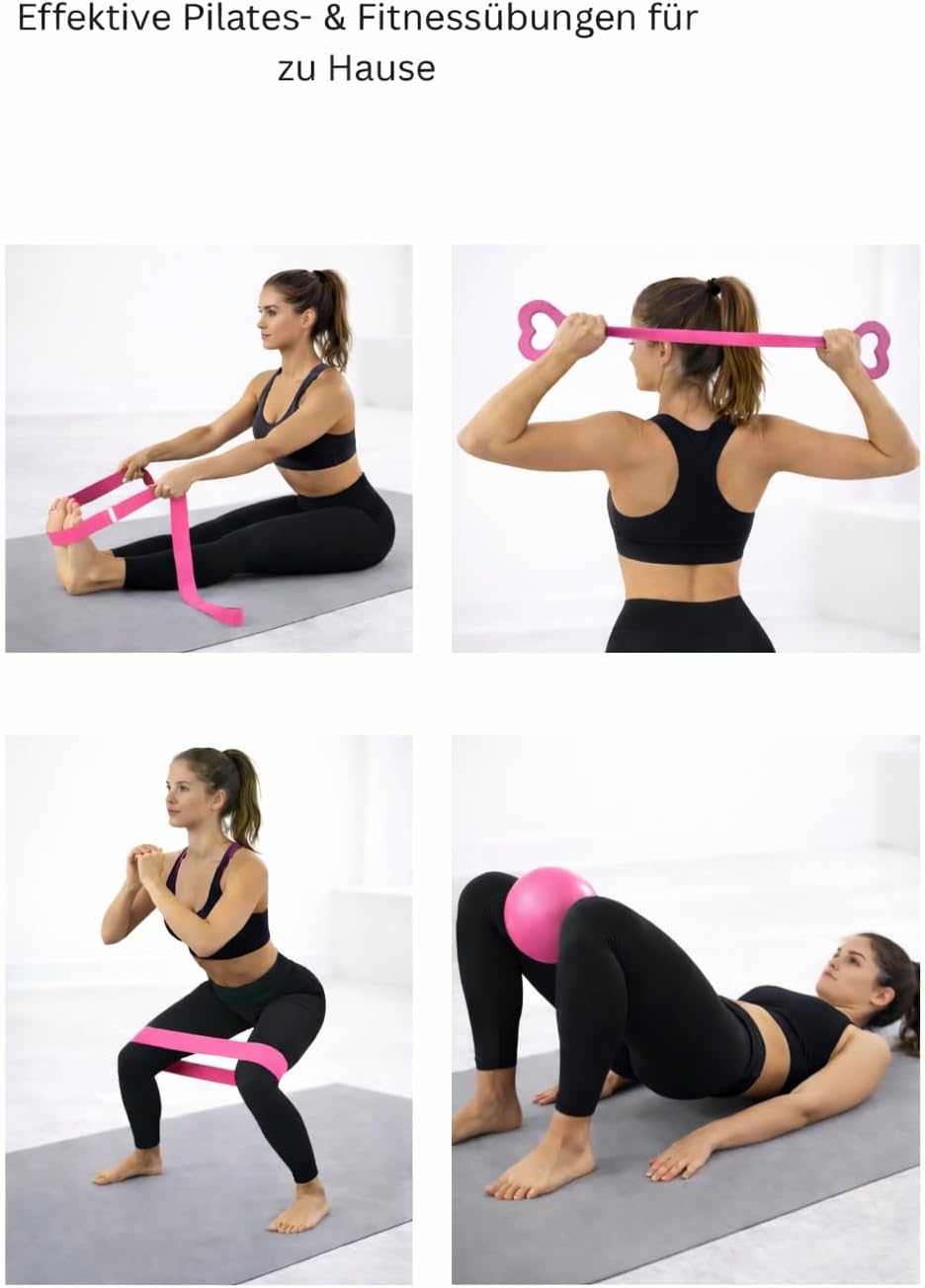 Pilates-Trainingsset, Pink