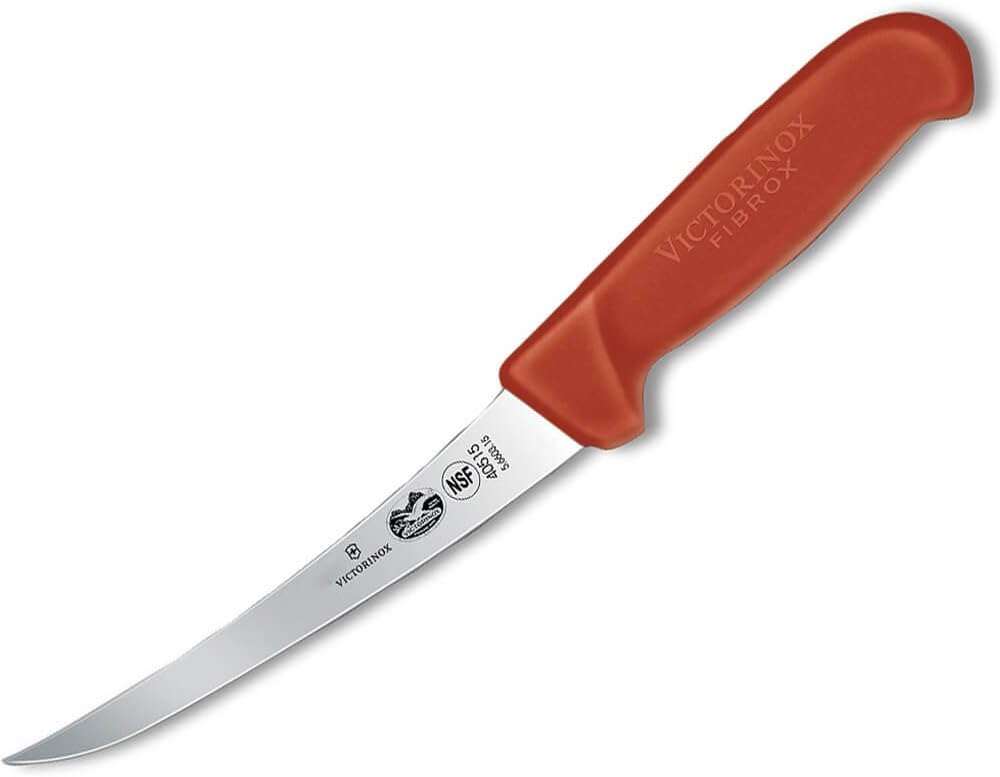 Fibrox Ausbeinmesser, 15 cm Rot