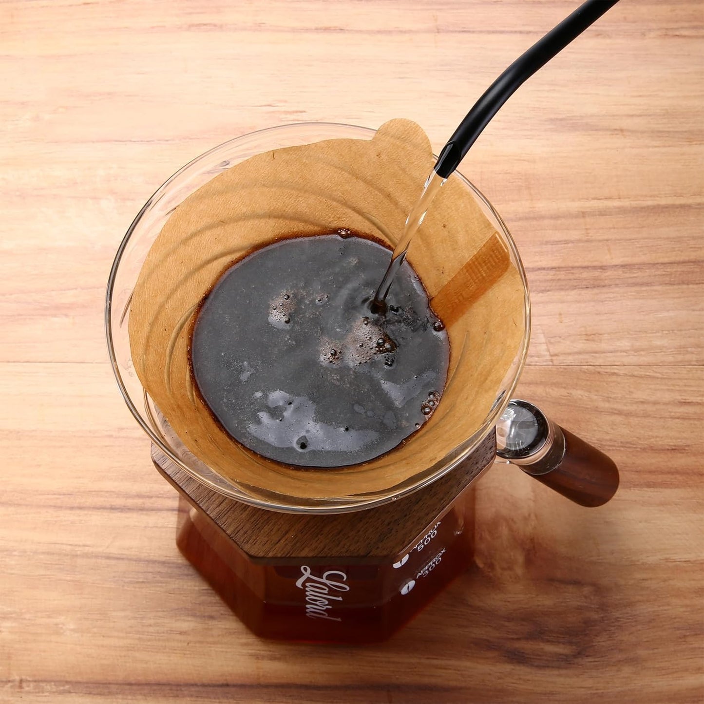 Pour Over Kaffeebereiter, B-600 ml Set