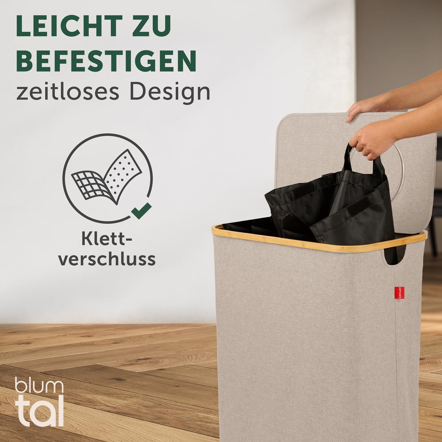 Pfandflaschen Sammelbehälter, Beige Pfandflaschensammler - 150L