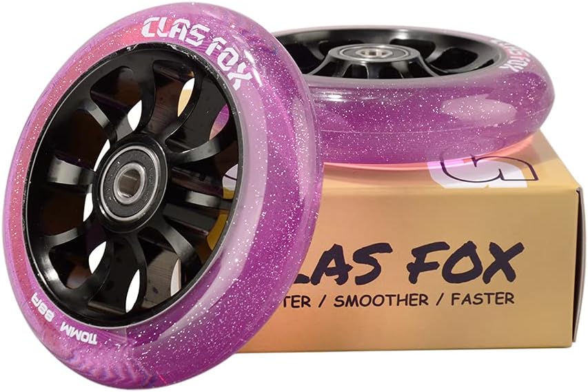 Pro Stunt Scooter Rollen, Transparent lila