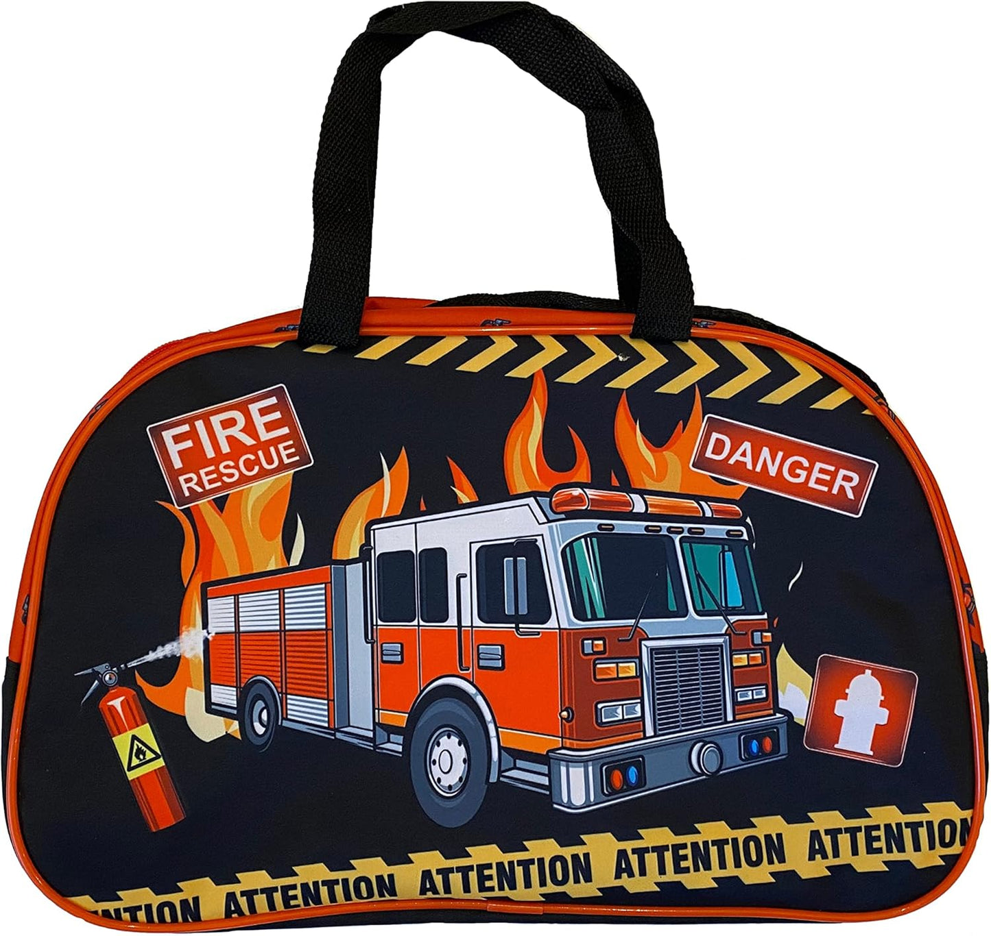 4-teiliges Feuerwehr Schulranzen-Set, 4er-set (V2)