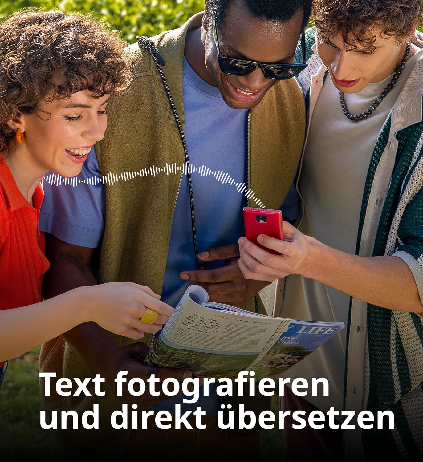 Translator Q1 mit Voice Cloning und Fotoübersetzer, Mystic Plum