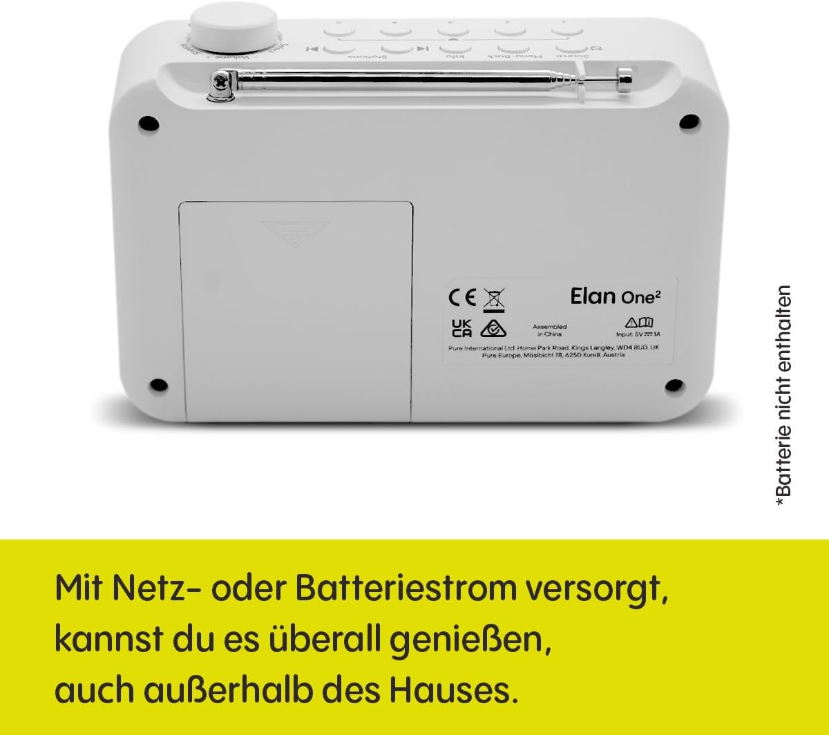 Elan One2, Weiß Elan One2