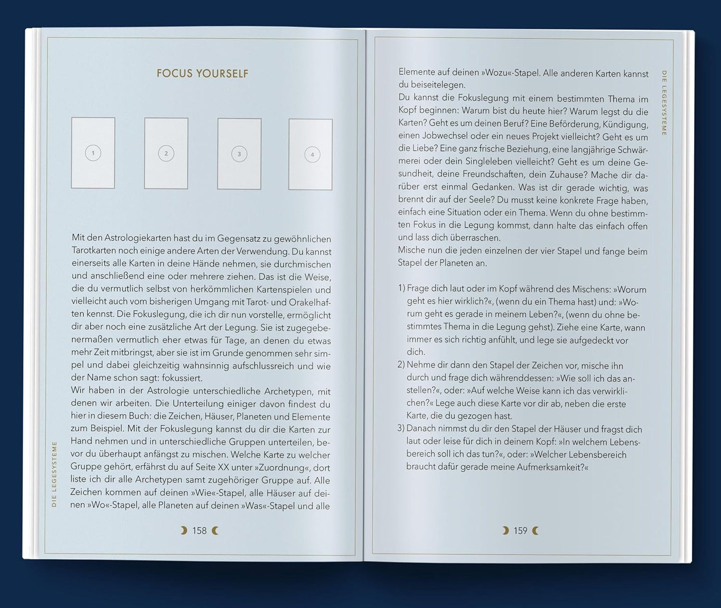 Atrologiekarten-Set, Karten