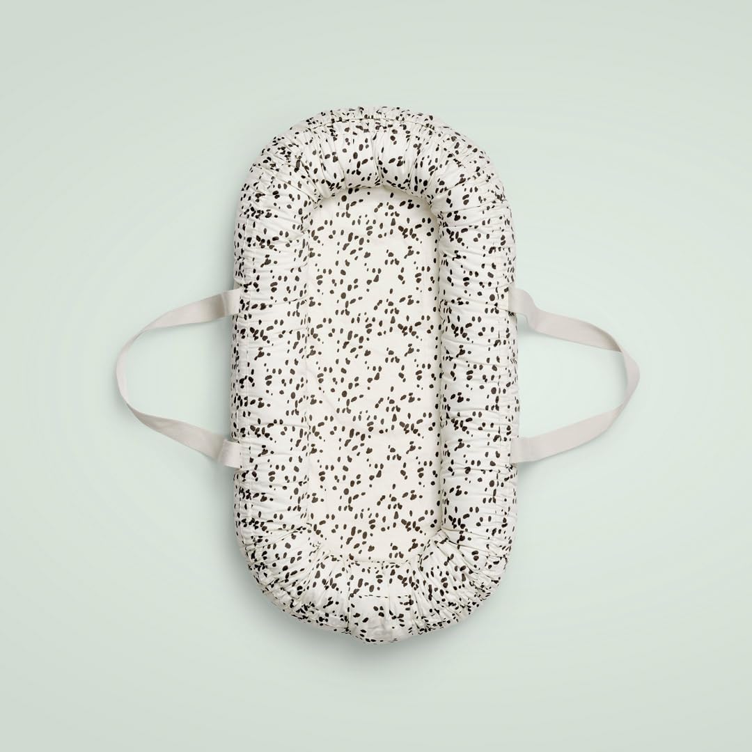 Tragbares Babynest, Dalmatian Dots