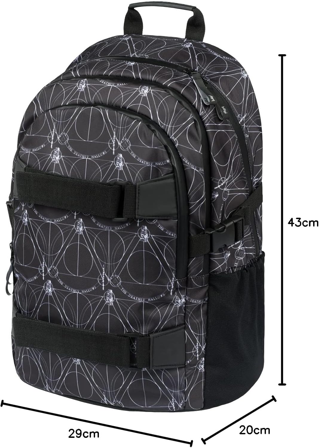 Harry Potter Schulrucksack Set, Harry Potter Deathly Hallows