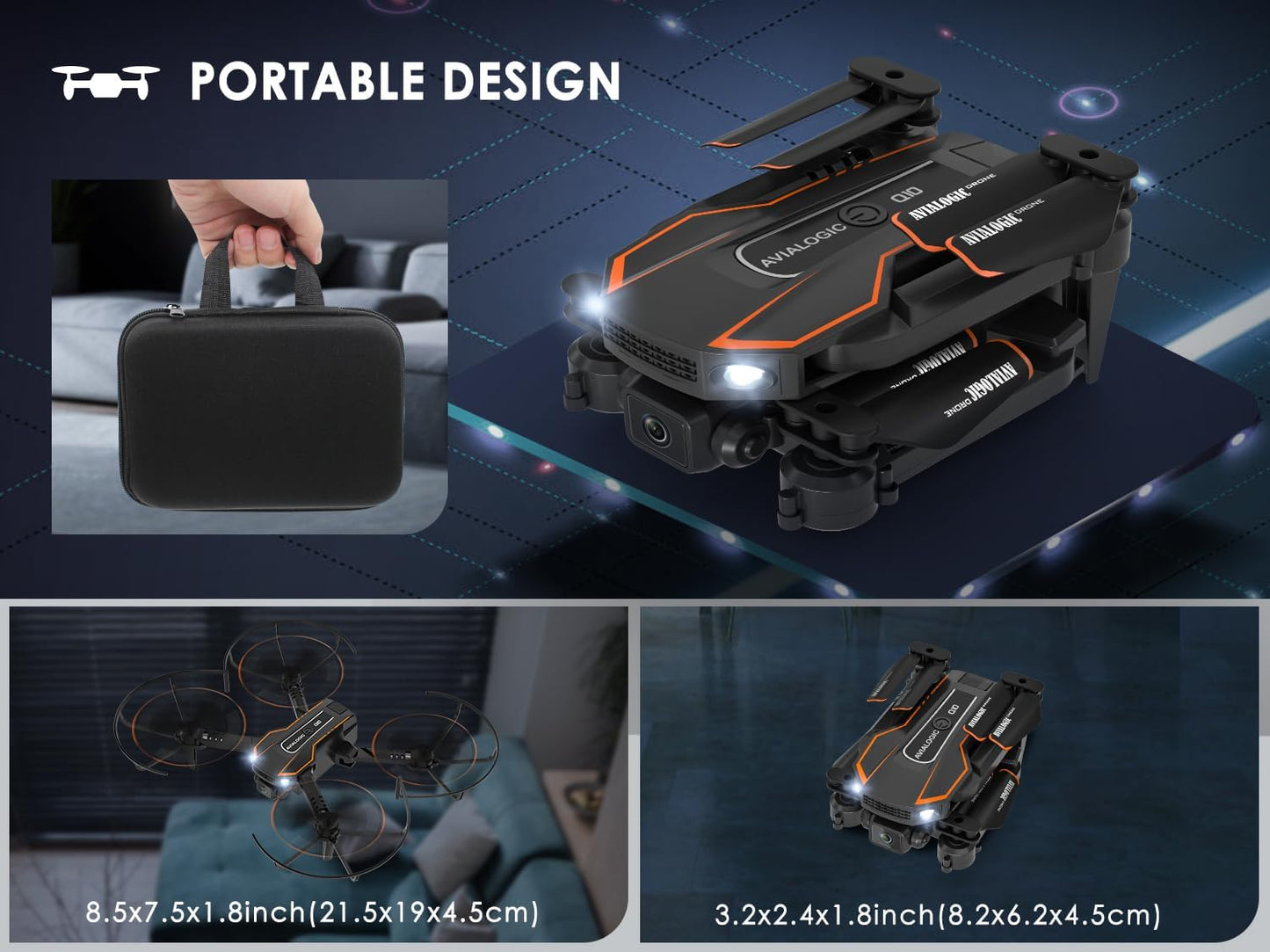 RC Quadcopter Drohne mit Kamera