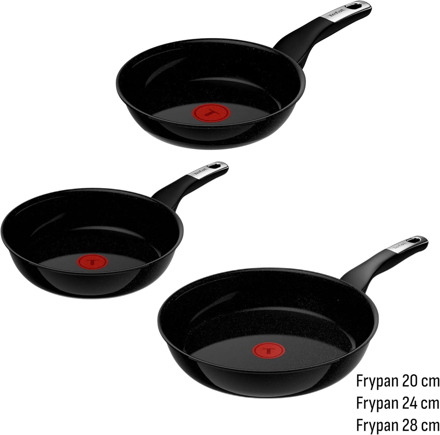Explore On Keramik Bratpfannen-Set (3-tlg.), Set 3-teilig - 20,24,28 cm
