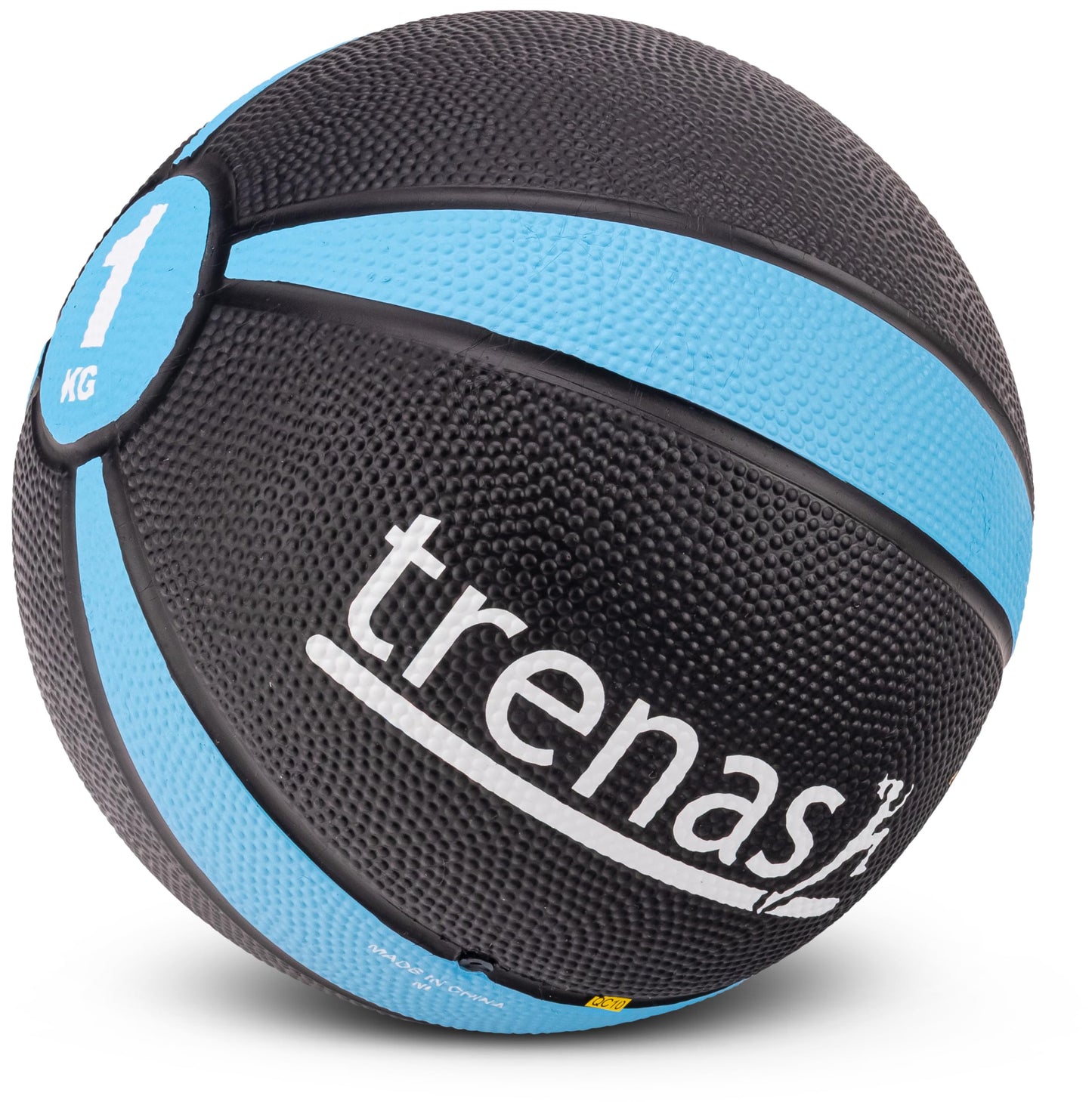 Medizinball, 1 KG - Blau