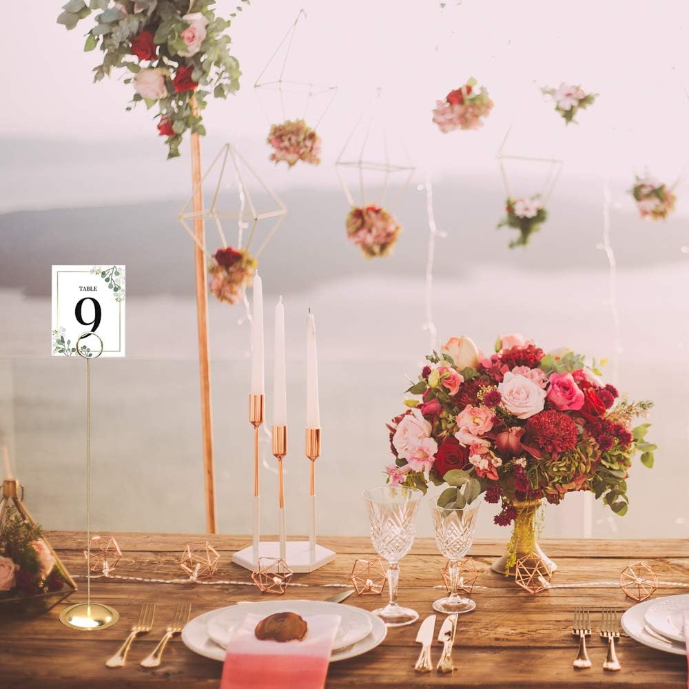 12 Stück Tischkartenhalter, Gold
