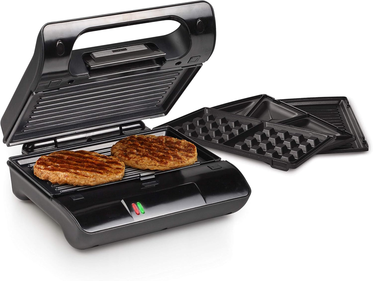 Kontaktgrill, mit Extra Tellern