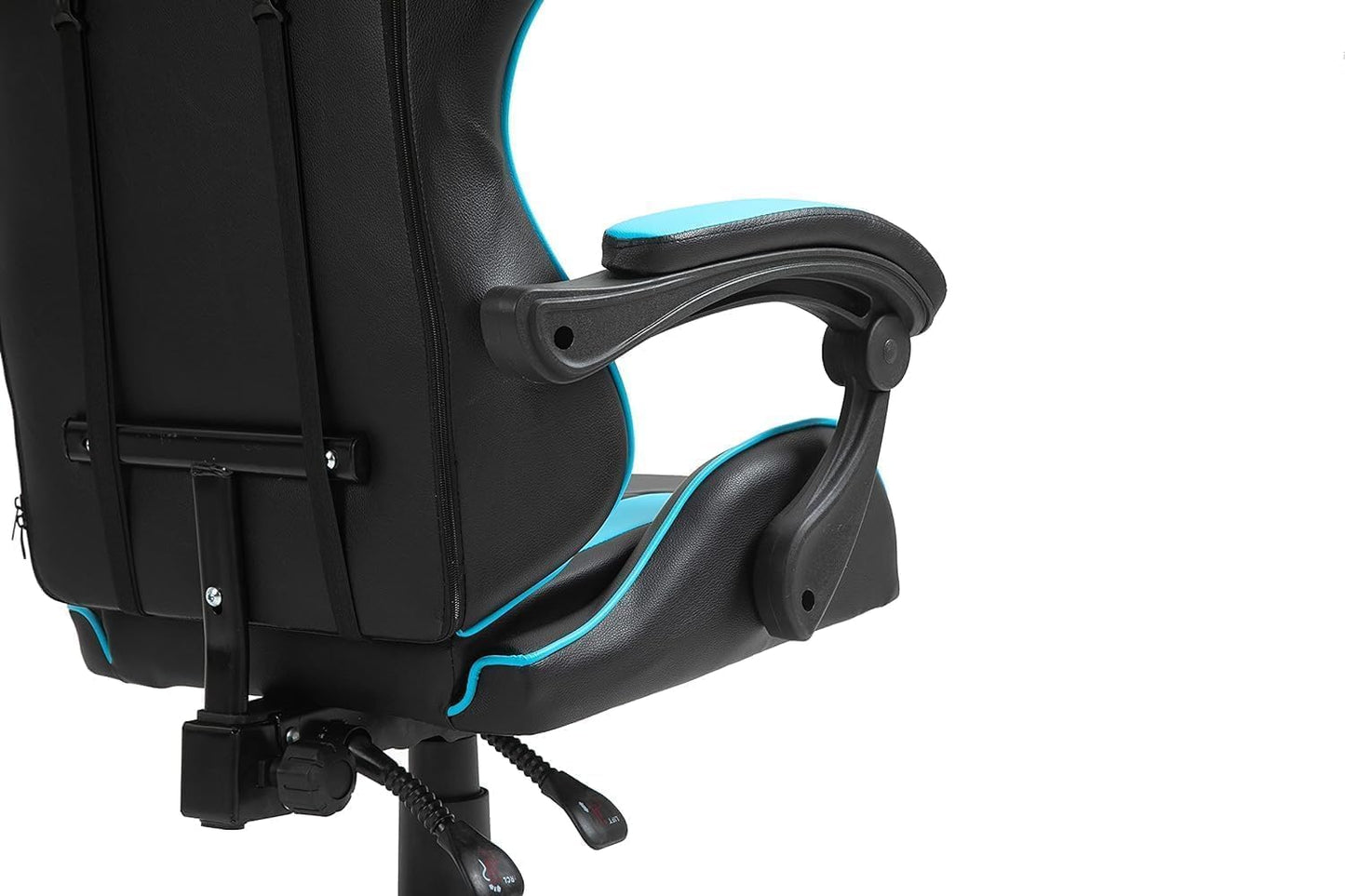 Ergonomischer Schreibtisch- und Gamingstuhl, Blau
