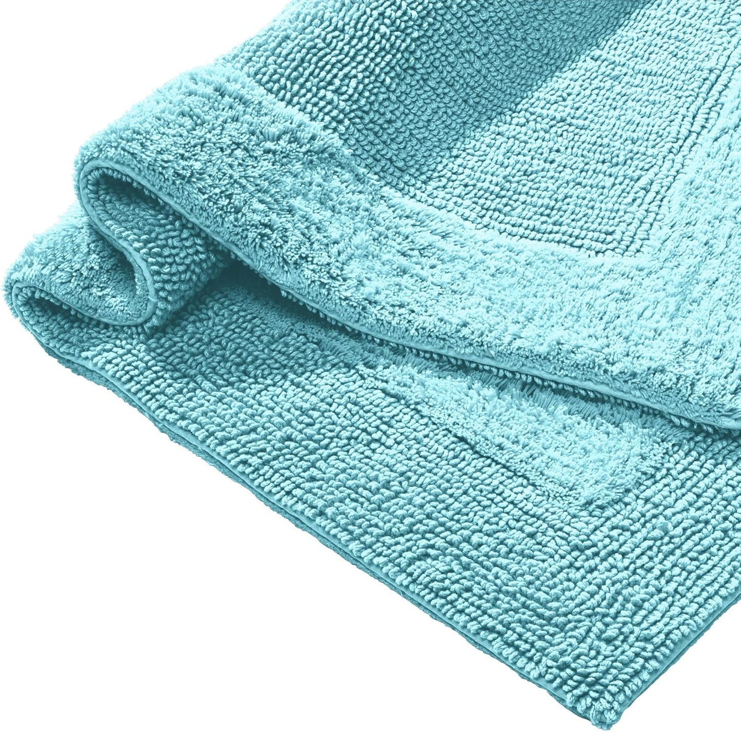 Badematte Stuttgart, 60x150 cm, Türkis Badteppich - 60x150 cm