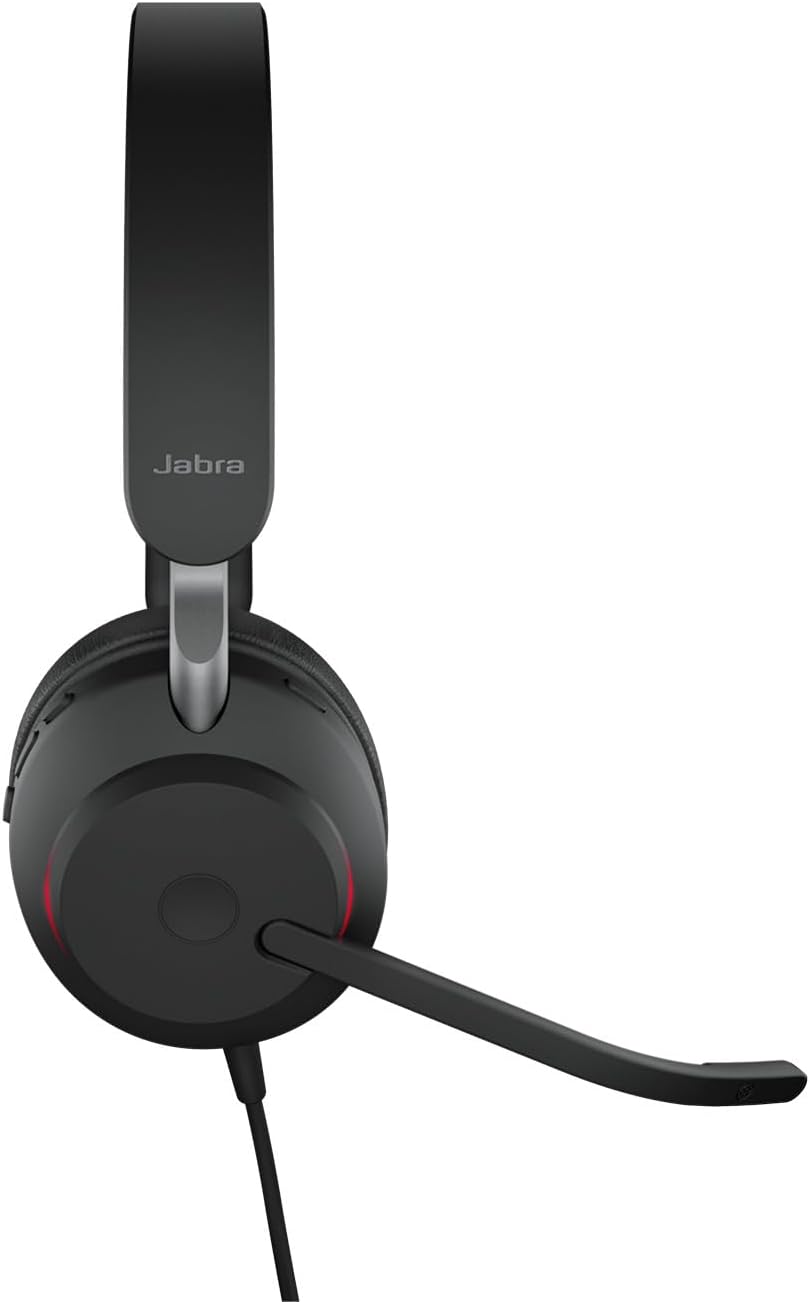 Evolve2 40 SE - Stereo-Headset mit Geräuschunterdrückung, Stereo Neue Ausgabe USB-C Optimiert für Microsoft Teams
