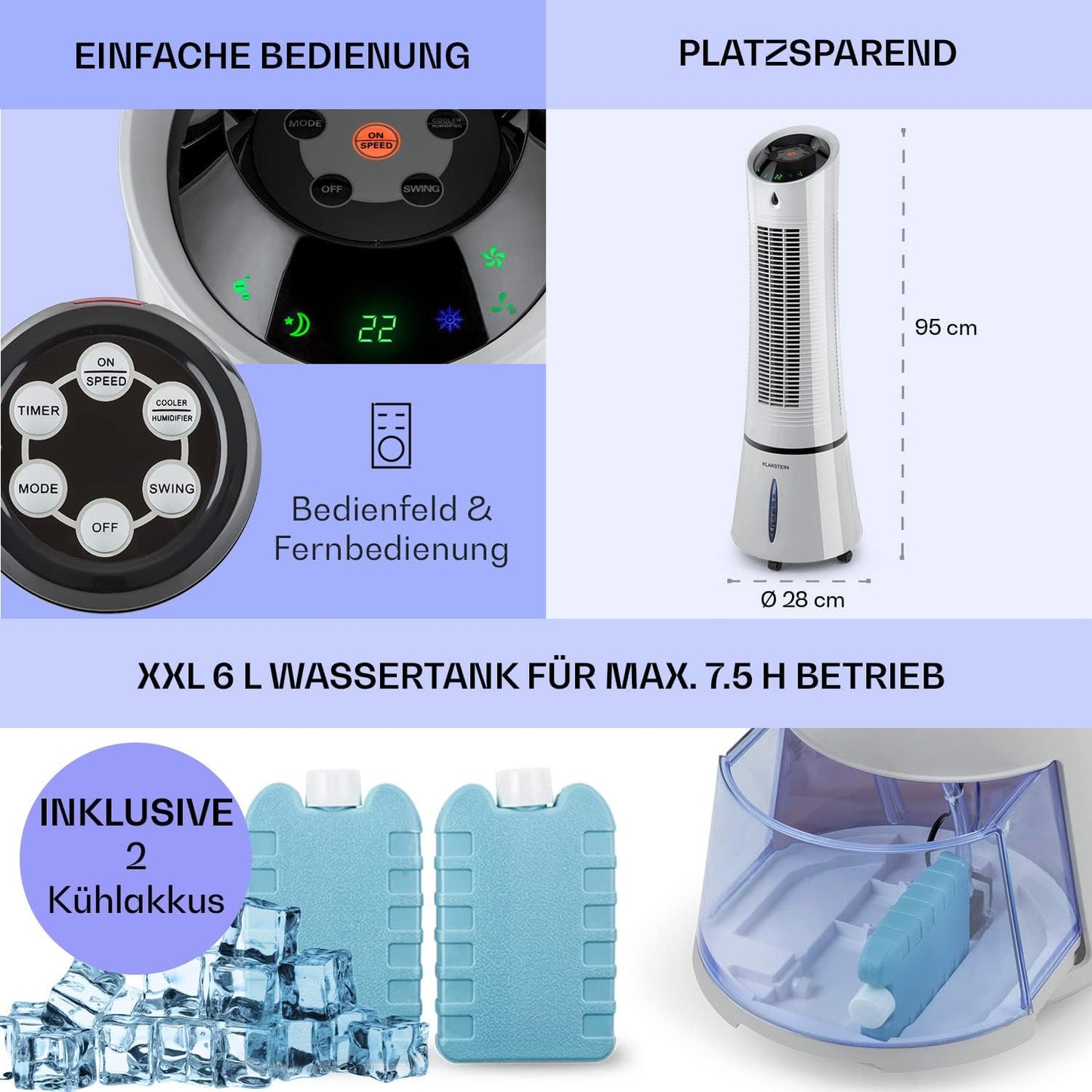 Luftkühler, Silber ; Skyscraper Ice