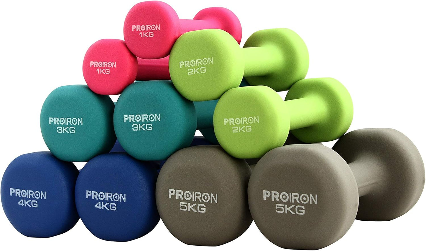 Neopren-Kurzhanteln-Set (2 x 1,5 kg), 2 X 1.5KG