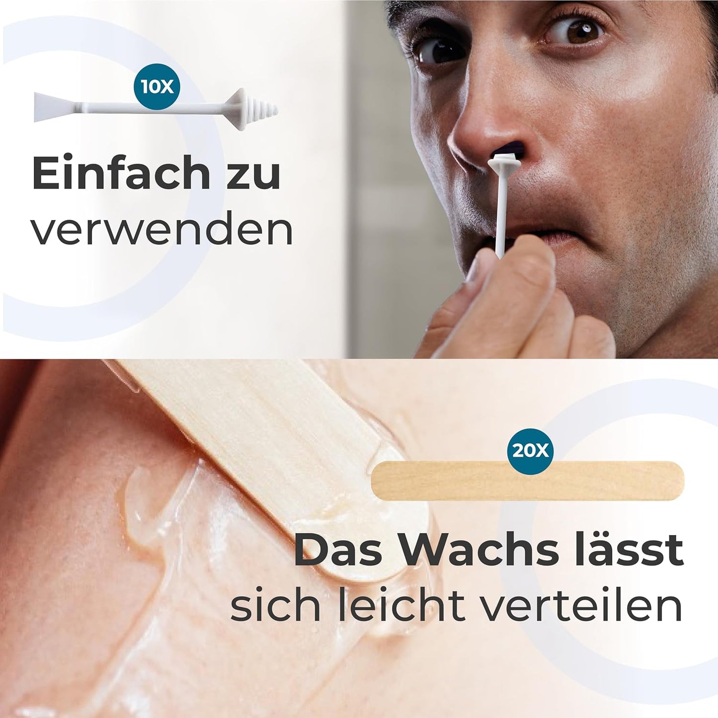 Wachswärmer-Set mit Wachsperlen & Zubehör