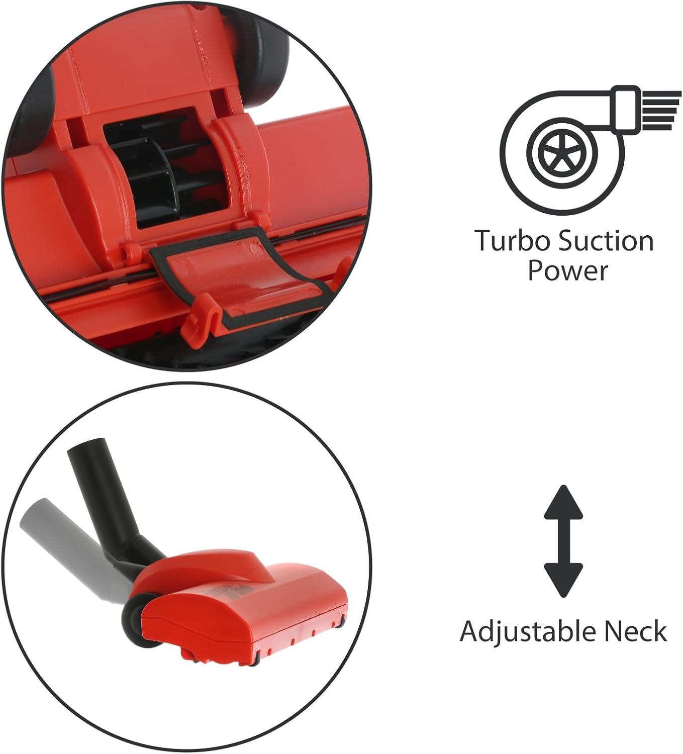Airo Turbo-Bodenbürste für Numatic Staubsauger