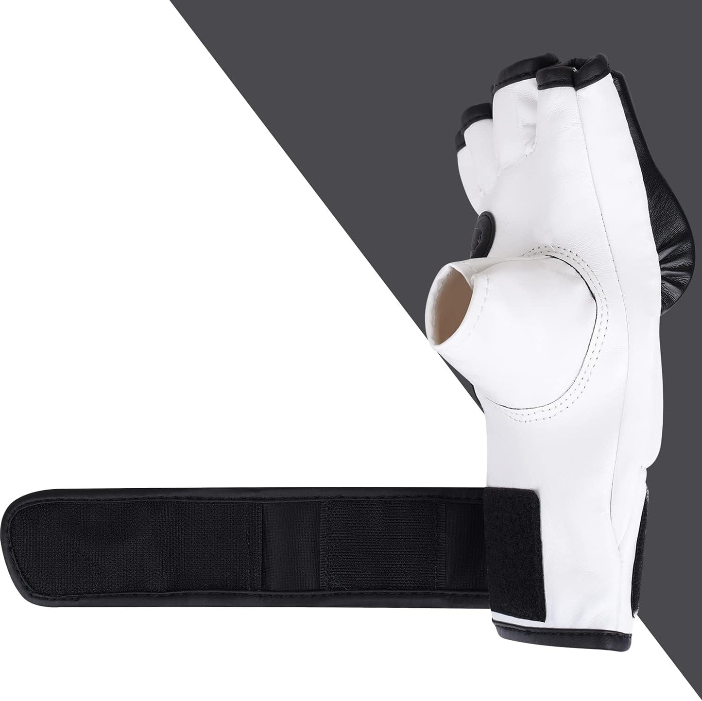 MMA-Boxhandschuhe, Schwarz S