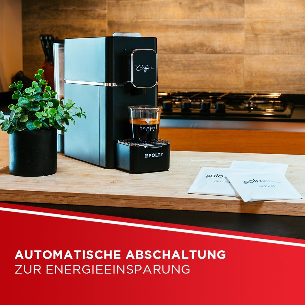 Coffea S15B Espressomaschine, Schwarz