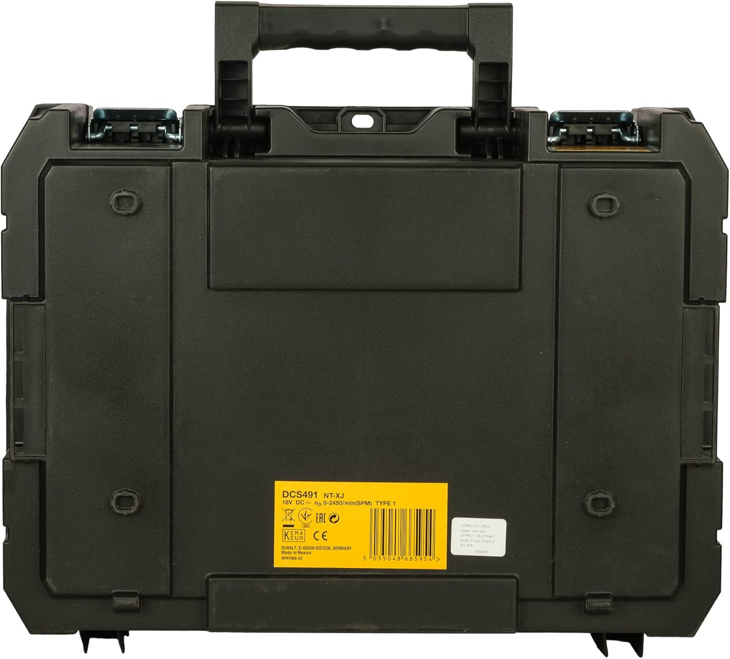 Akkubetriebene Blechschere DCS491NT