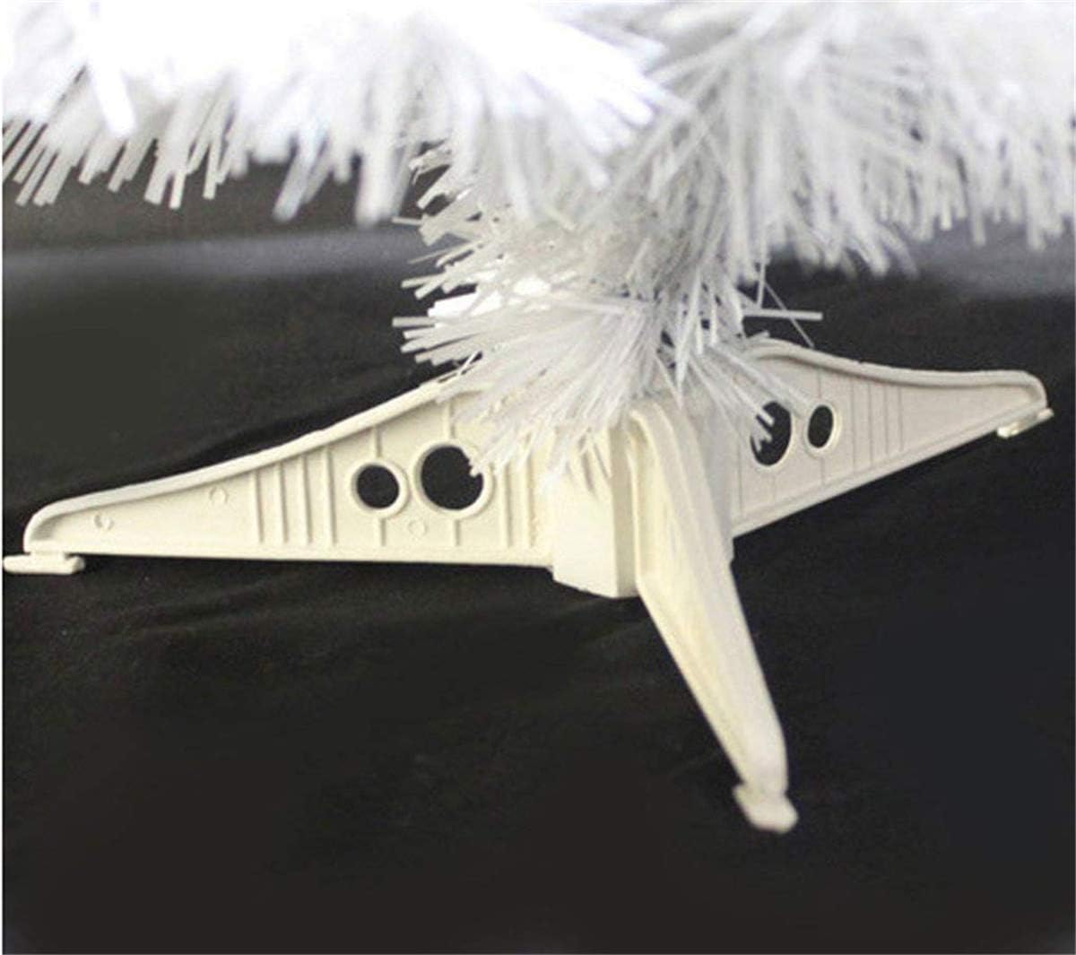 Künstlicher Weihnachtsbaum mit Ständer, Weiss