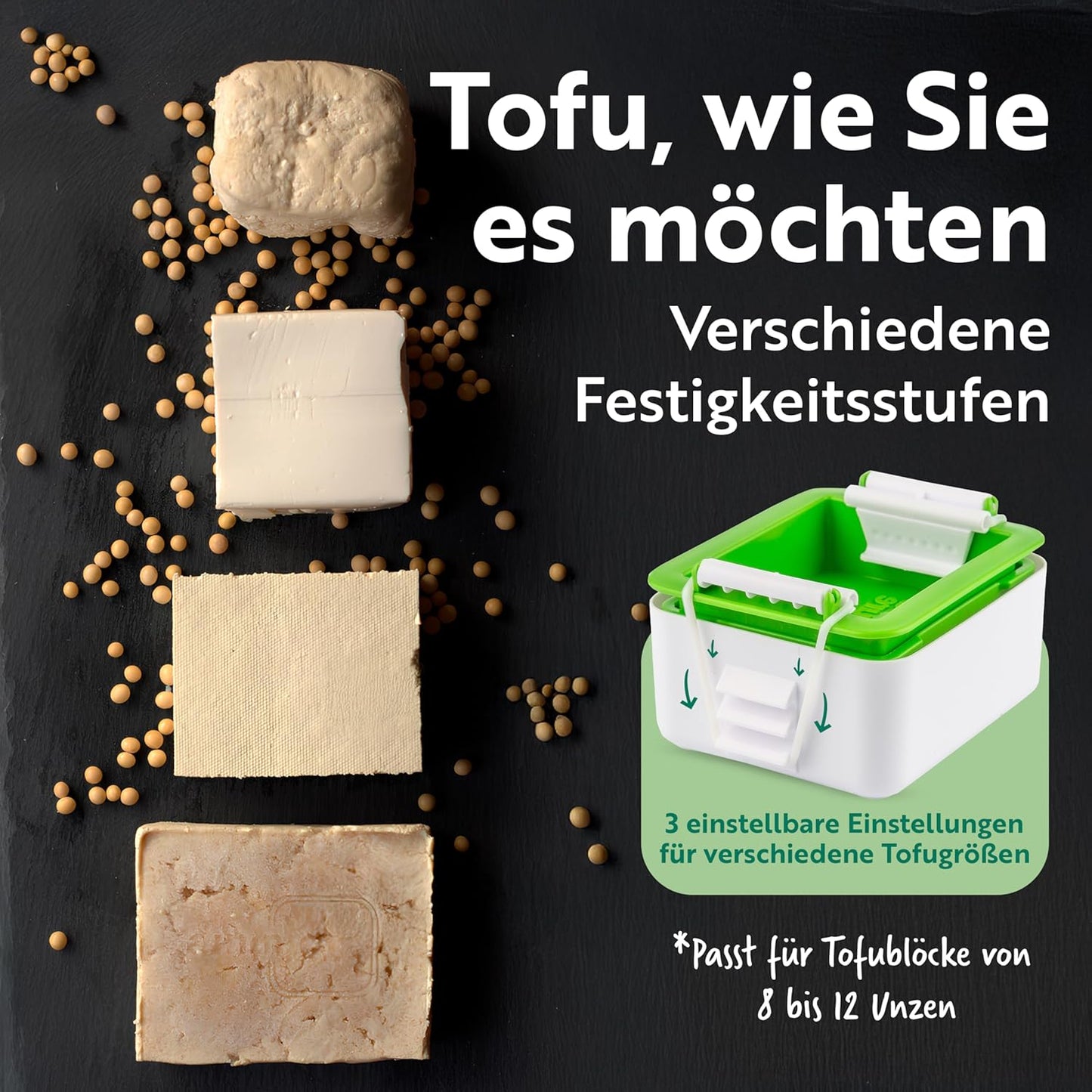 Tofupresse, spülmaschinenfest