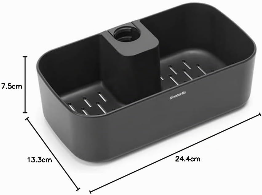 Duschablage aus der Renew Collection, Dark Grey