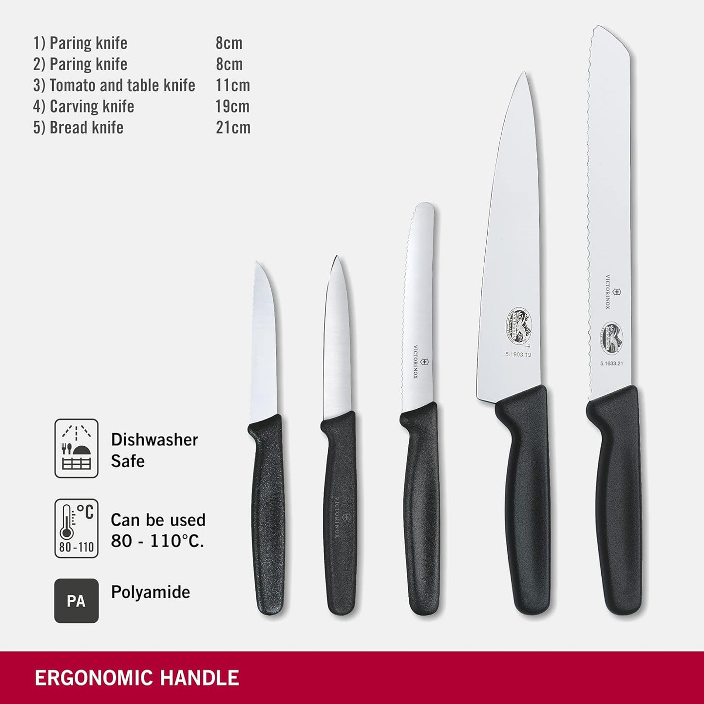 Messer Set, Single
