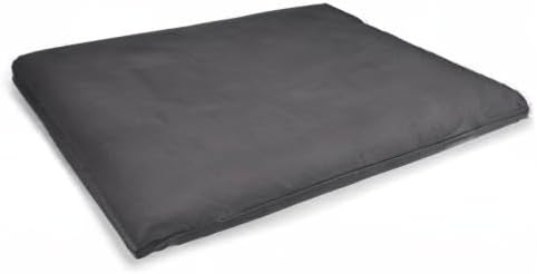 Meditationsmatte Zabuton Deluxe, 4 cm Anthrazitgrau