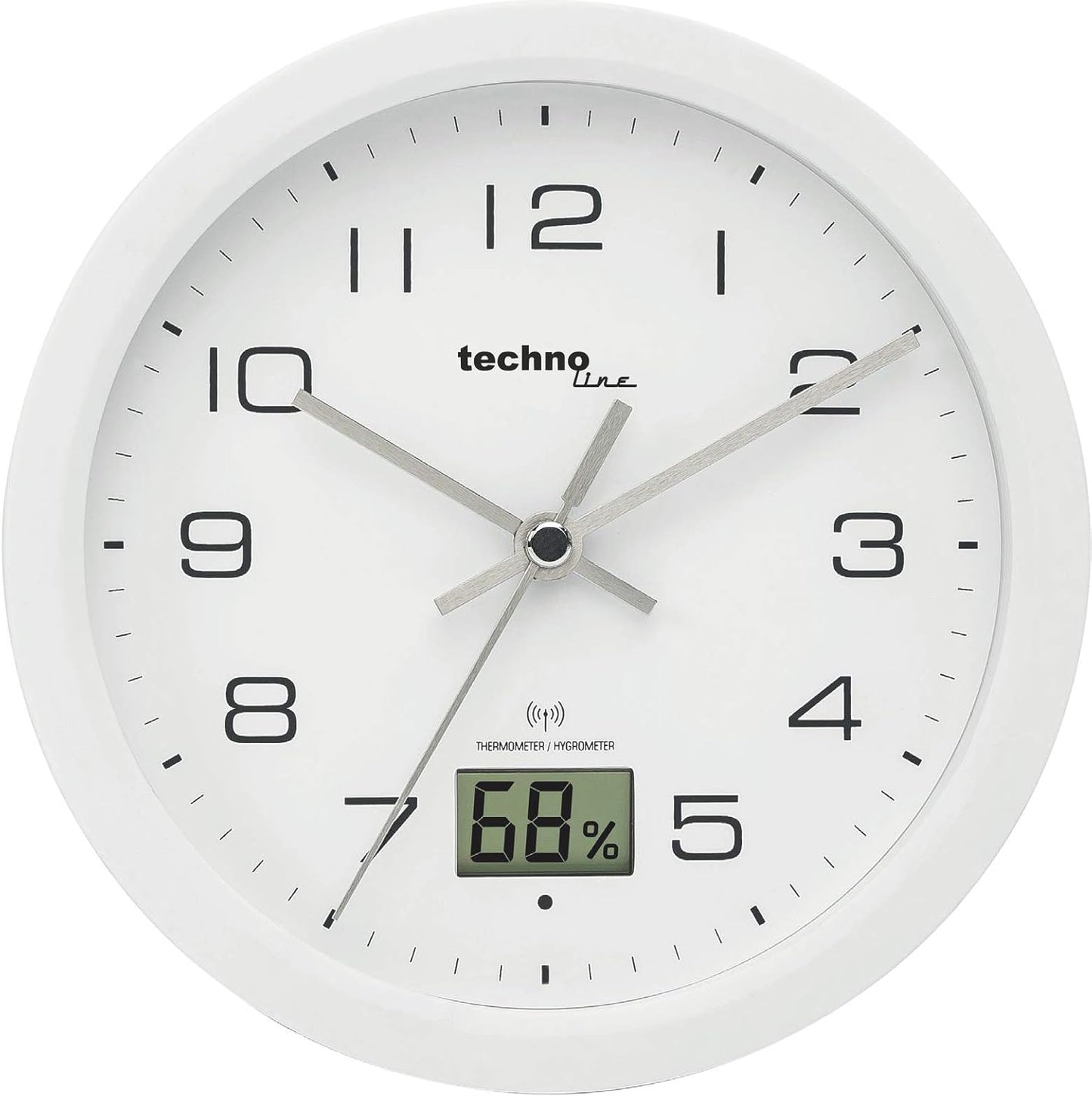 Funkuhr WT3100 mit Temperatur- und Luftfeuchtigkeitsanzeige