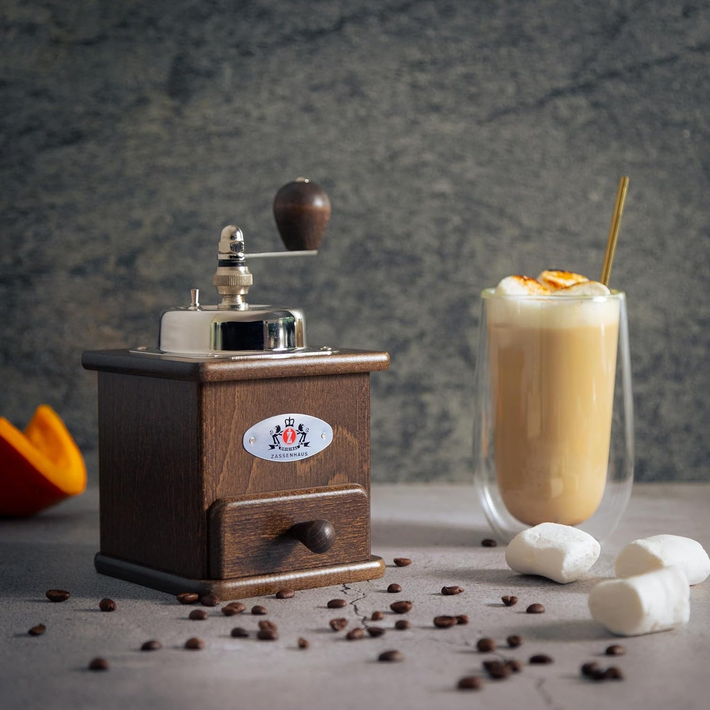 Kaffeemühle Brasilia, Dunkel Gebeizt