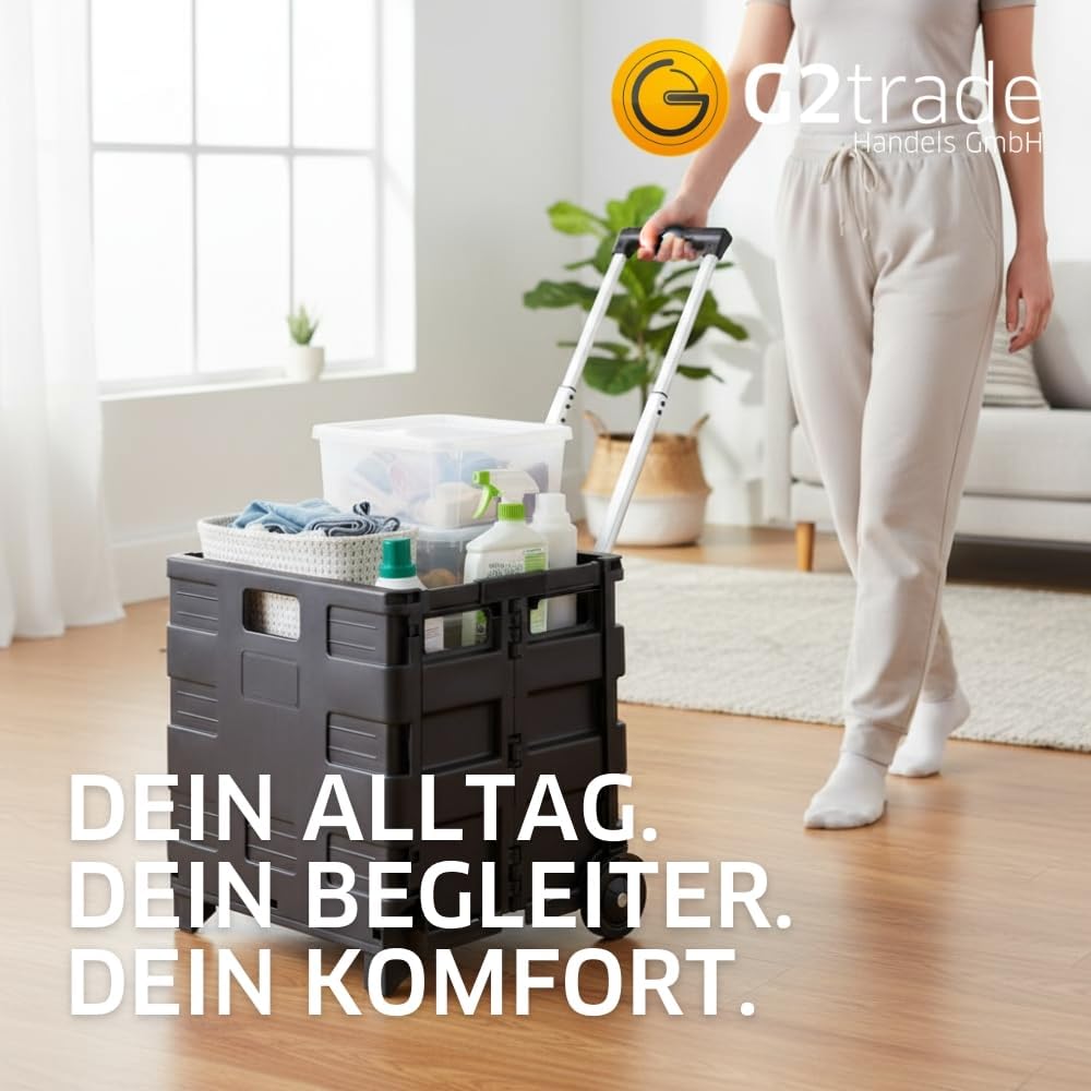 Klappbarer Einkaufstrolley