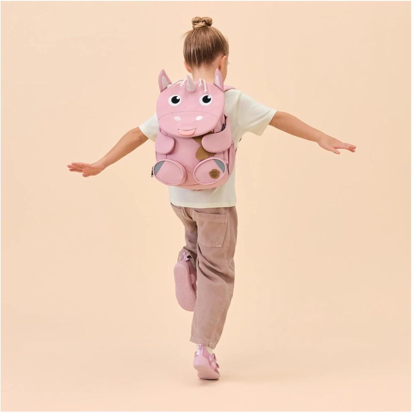 Kindergartenrucksack Grosser Freund, 8 L Pure Einhorn - Rosa