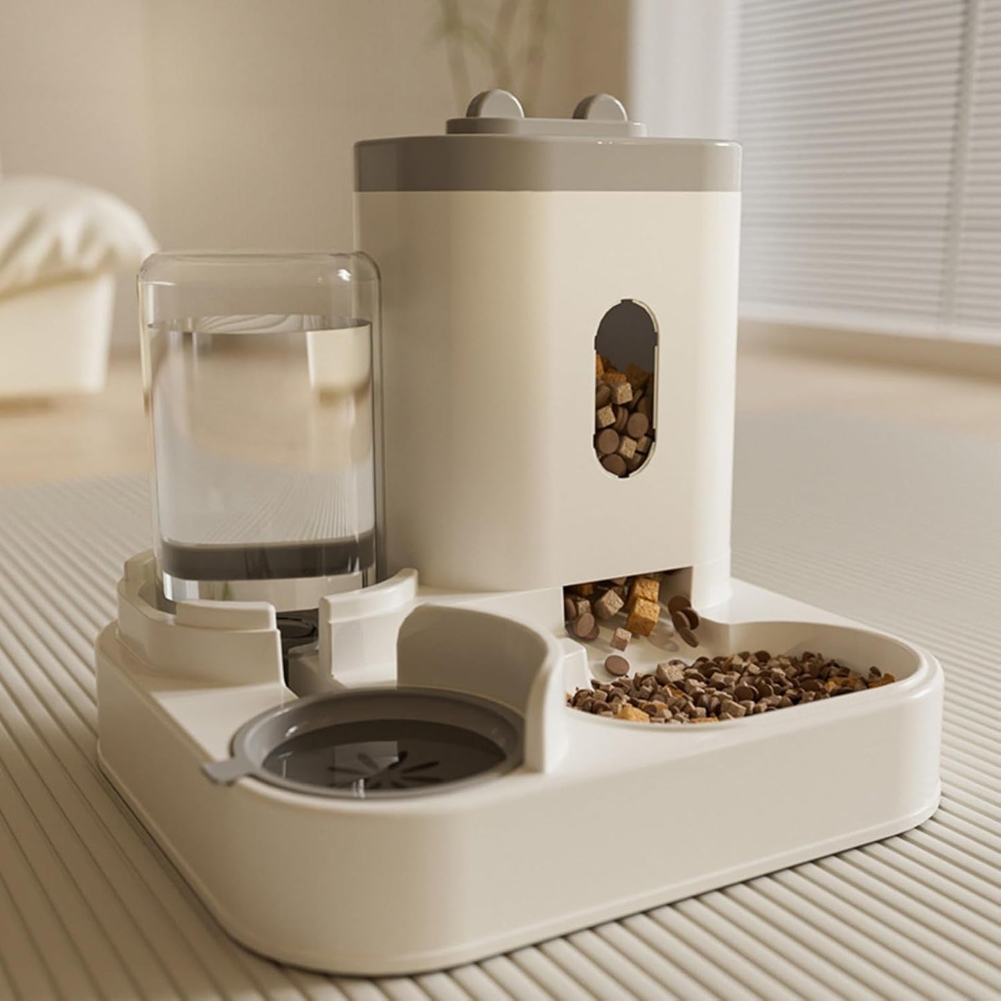 Automatischer Futter- und Wasserspender, Wolkenblau