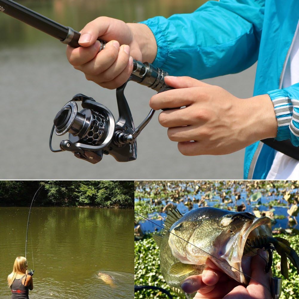 Teleskopangel-Set für Süss- und Salzwasser 2,7 m, Angel-Komplettsets ohne Tragetasche, 2,7M
