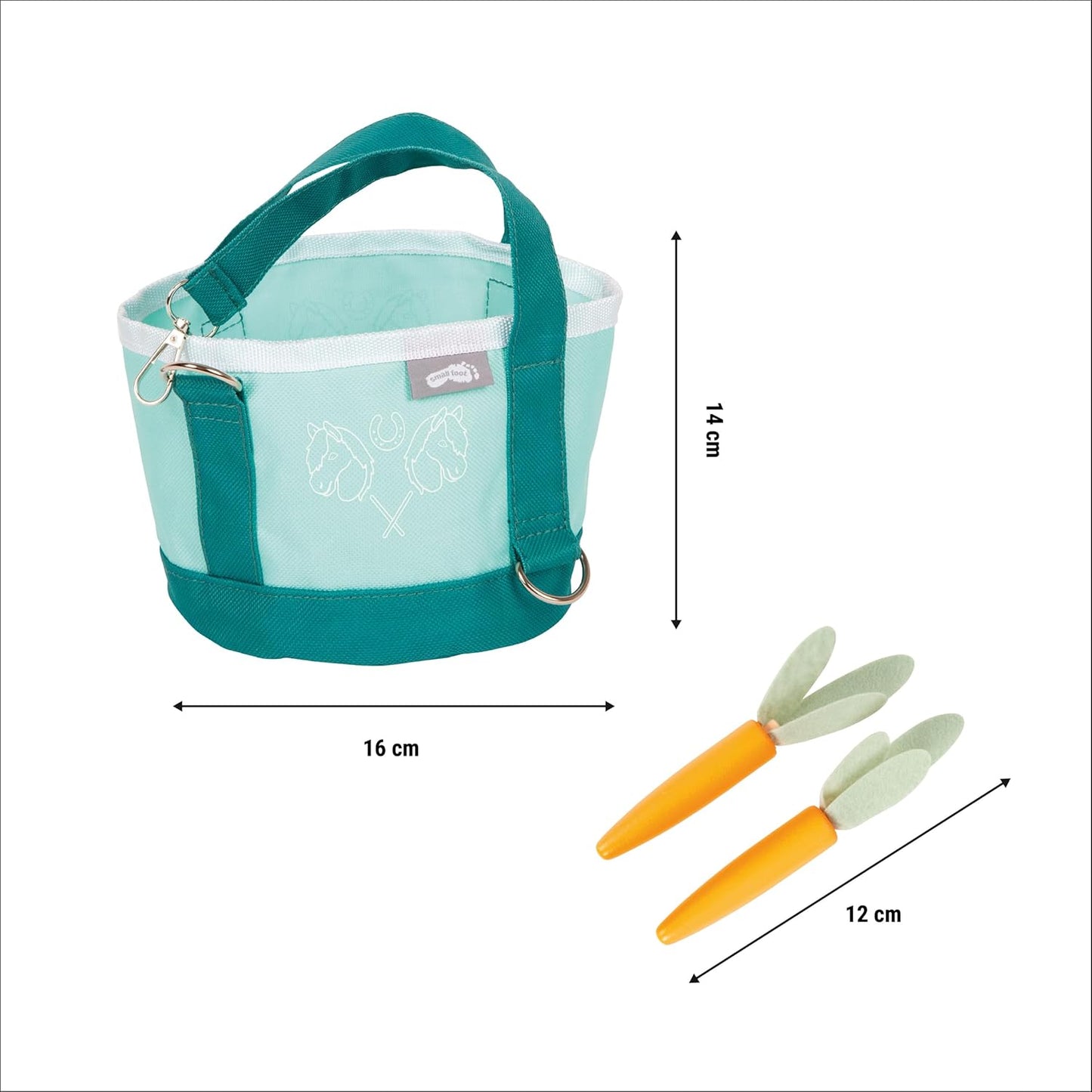 Pferdefutter Spielset mit Zubehör, Pferdefutter-Set