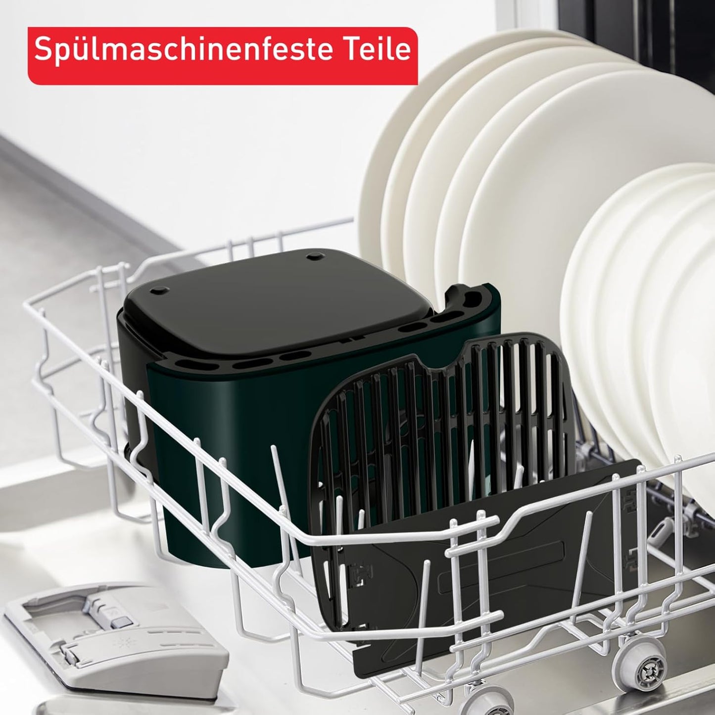 Easy Fry Essential Heissluftfritteuse, 3,5 L – Manuell mit Timerfunktion / Forest